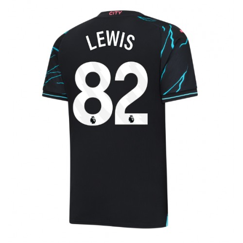 Manchester City Rico Lewis #82 Rezervni Dres 2023-24 Kratak Rukav